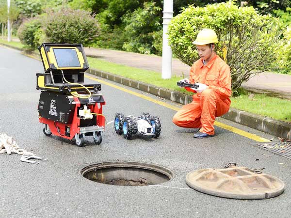 万泉镇管道机器人检测